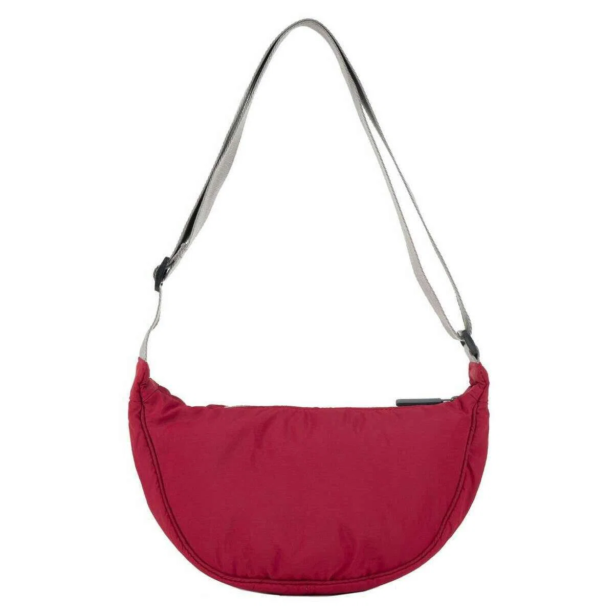 Roka Farringdon Recycled Taslon Slouchy Bag - Berry Red - Image 2