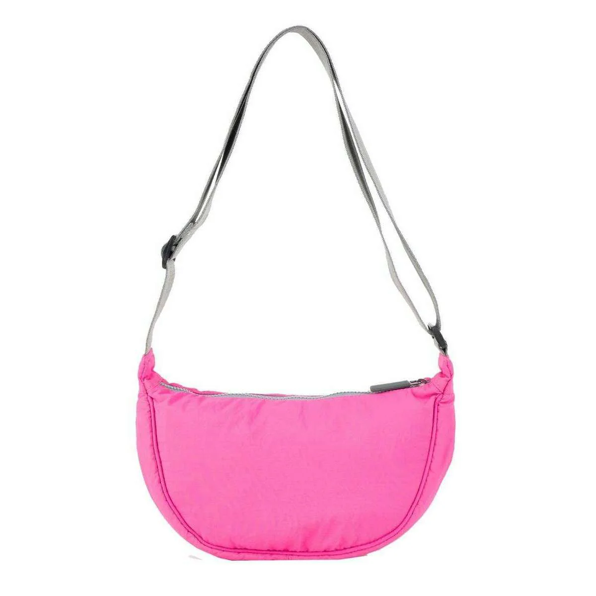 Roka Farringdon Recycled Taslon Slouchy Bag - Hot Pink - Image 2