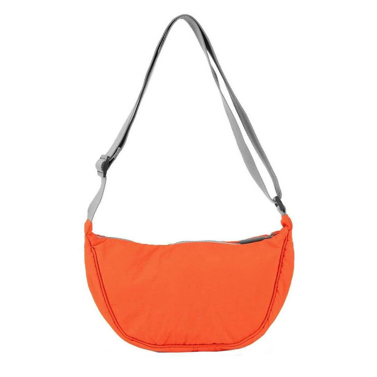 Roka Farringdon Recycled Taslon Slouchy Bag - Tangerine Orange - Image 2