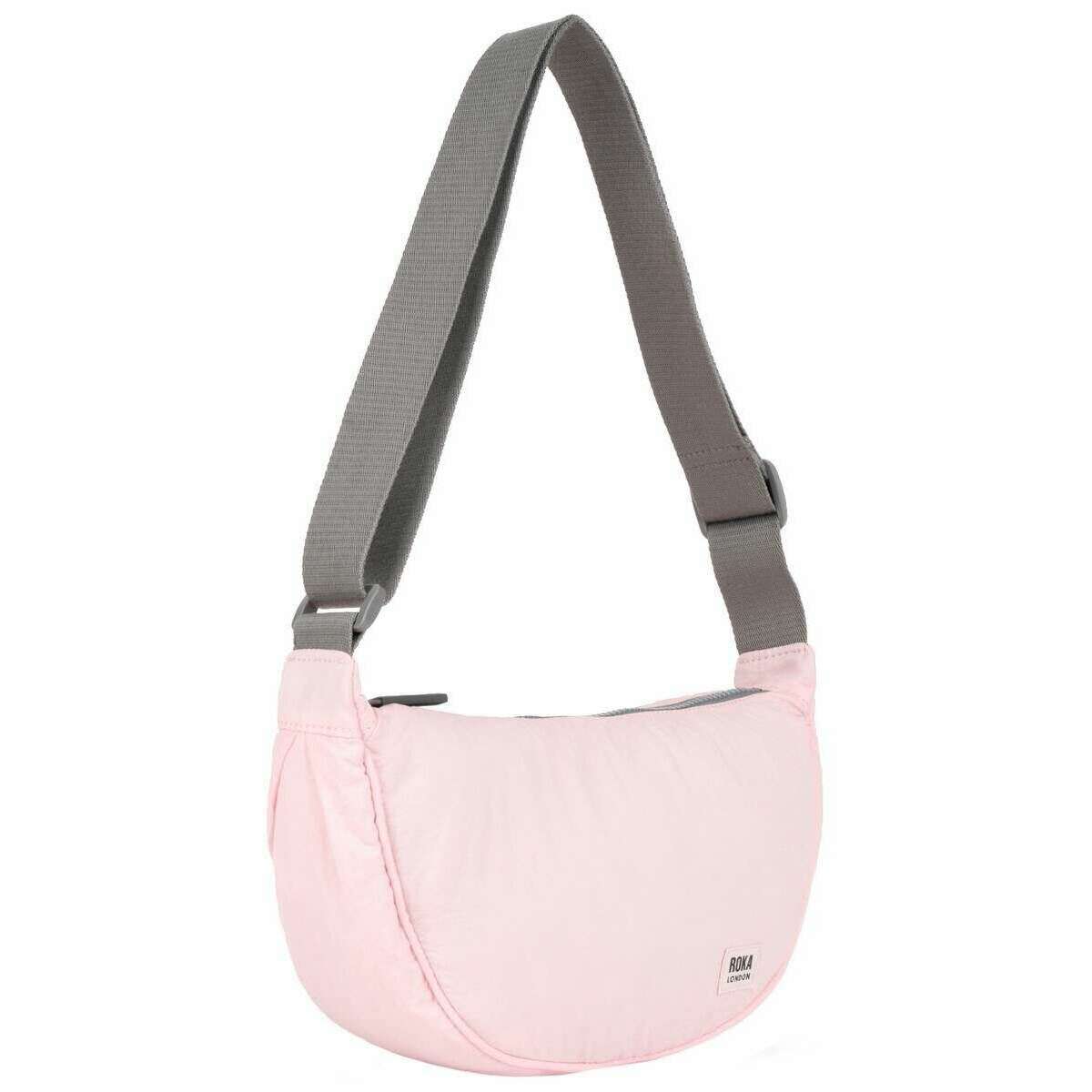 Roka Farringdon Taslon Slouchy Bag - Seashell Pink - Image 3