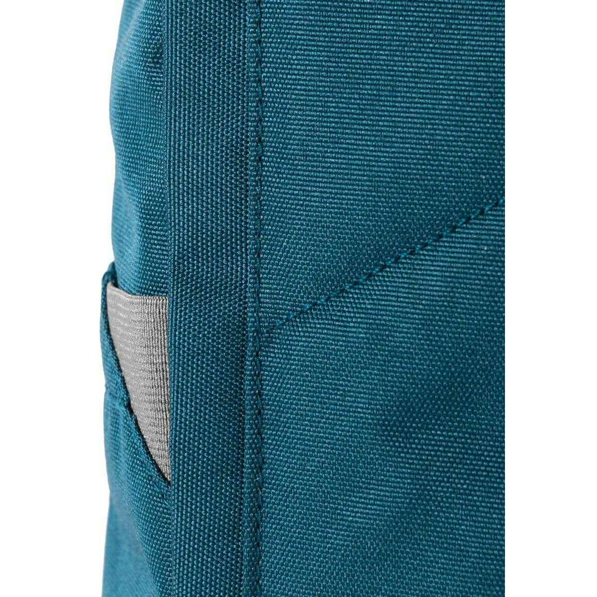 Roka Finchley A Large Sustainable Canvas Backpack - Teal - Image 6