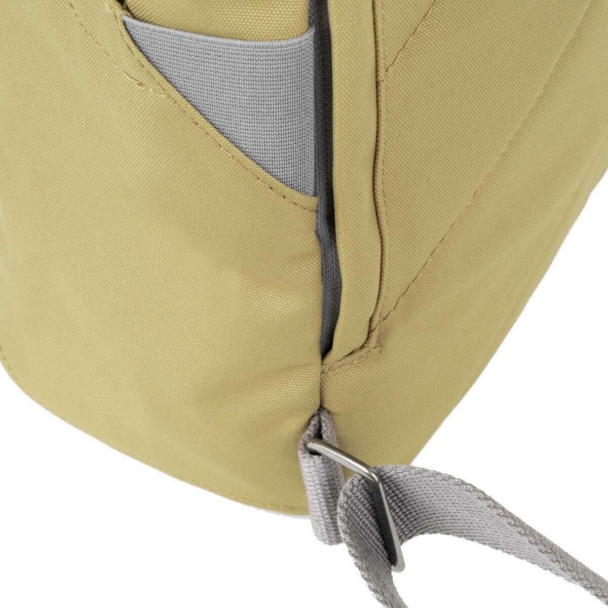Roka Finchley A Medium Recycled Canvas Backpack - Khaki Green - Image 5