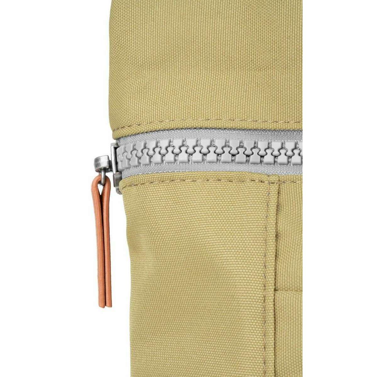 Roka Finchley A Medium Recycled Canvas Backpack - Khaki Green - Image 6
