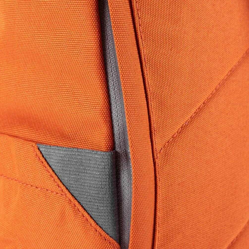 Roka Finchley A Medium Sustainable Canvas Backpack - Atomic Orange - Image 6