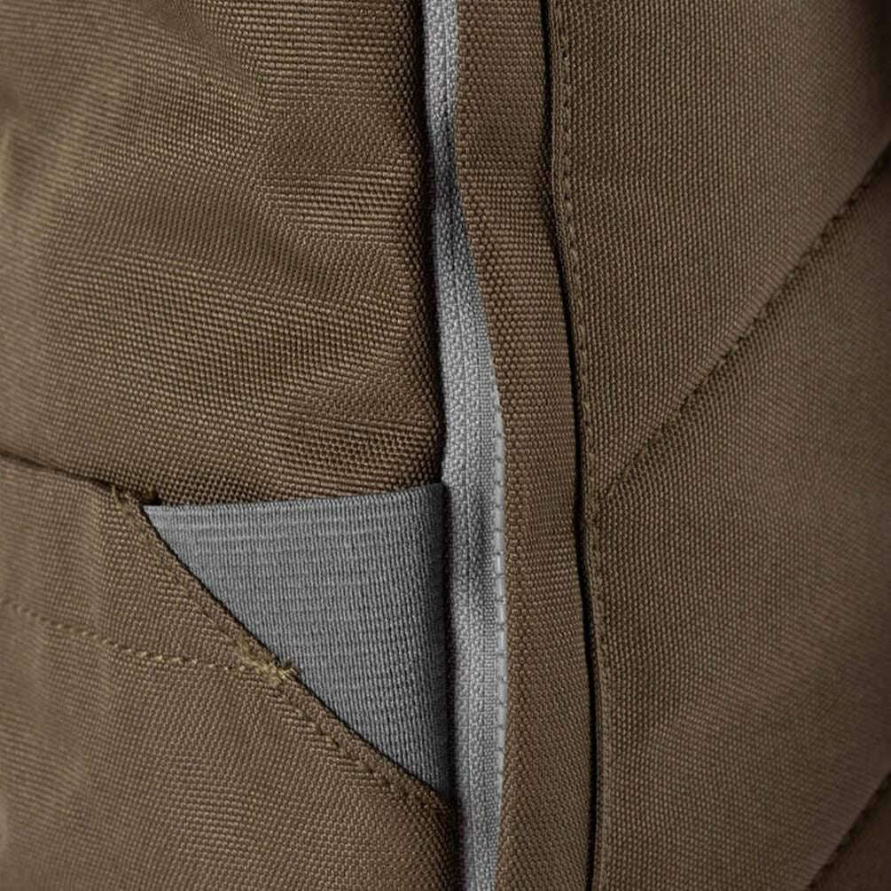 Roka Finchley A Medium Sustainable Canvas Backpack - Moss Brown - Image 6