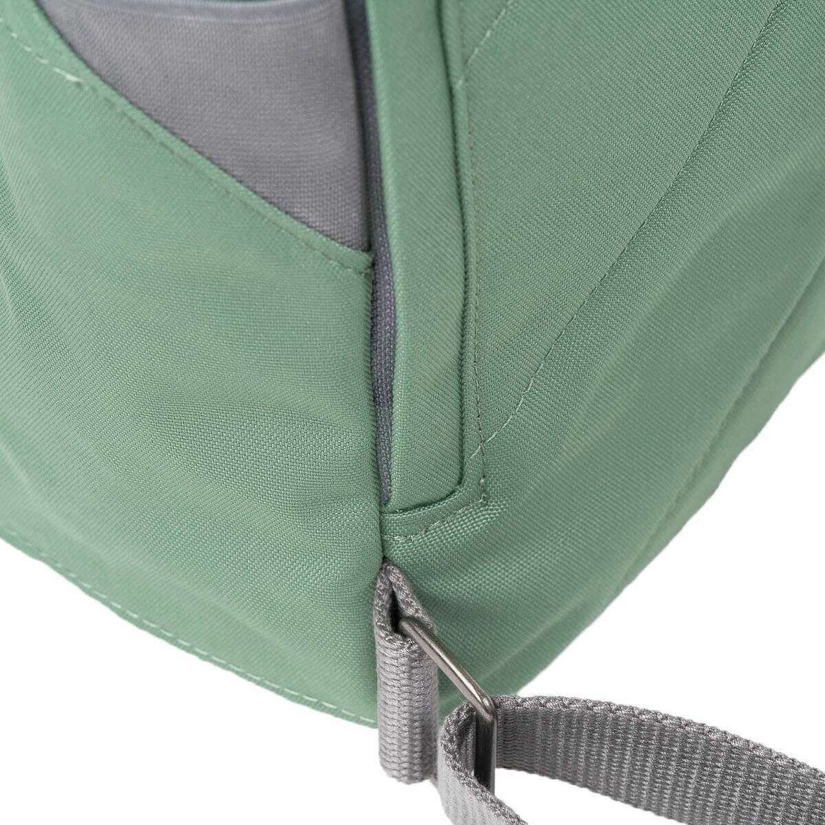 Roka Finchley A Small Recycled Canvas Backpack - Frost Green - Image 5