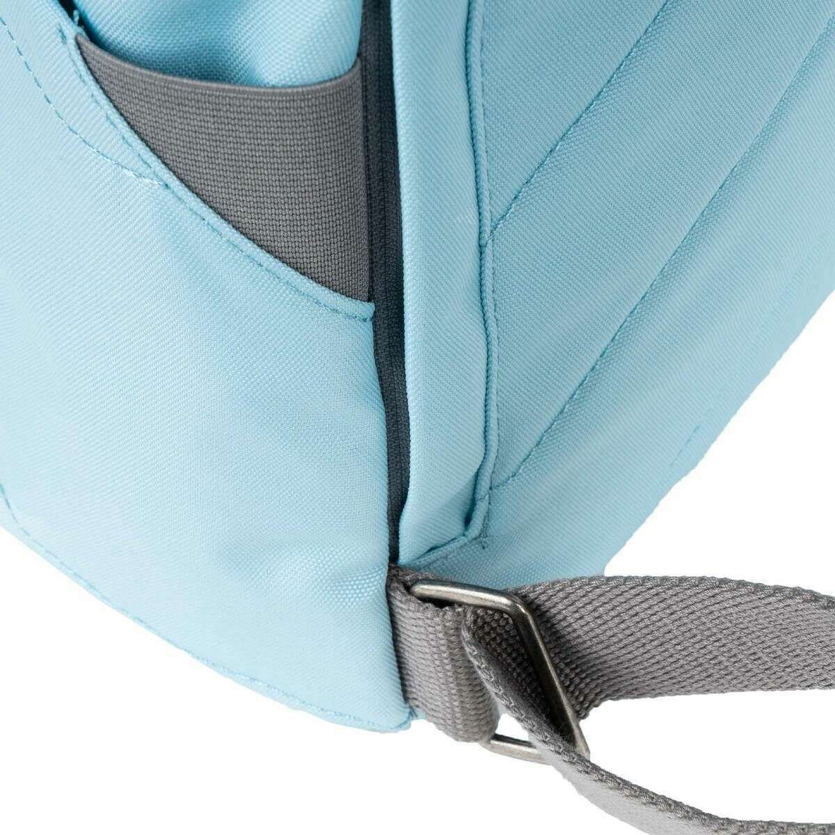 Roka Finchley A Small Recycled Canvas Backpack - Ice Blue - Image 5