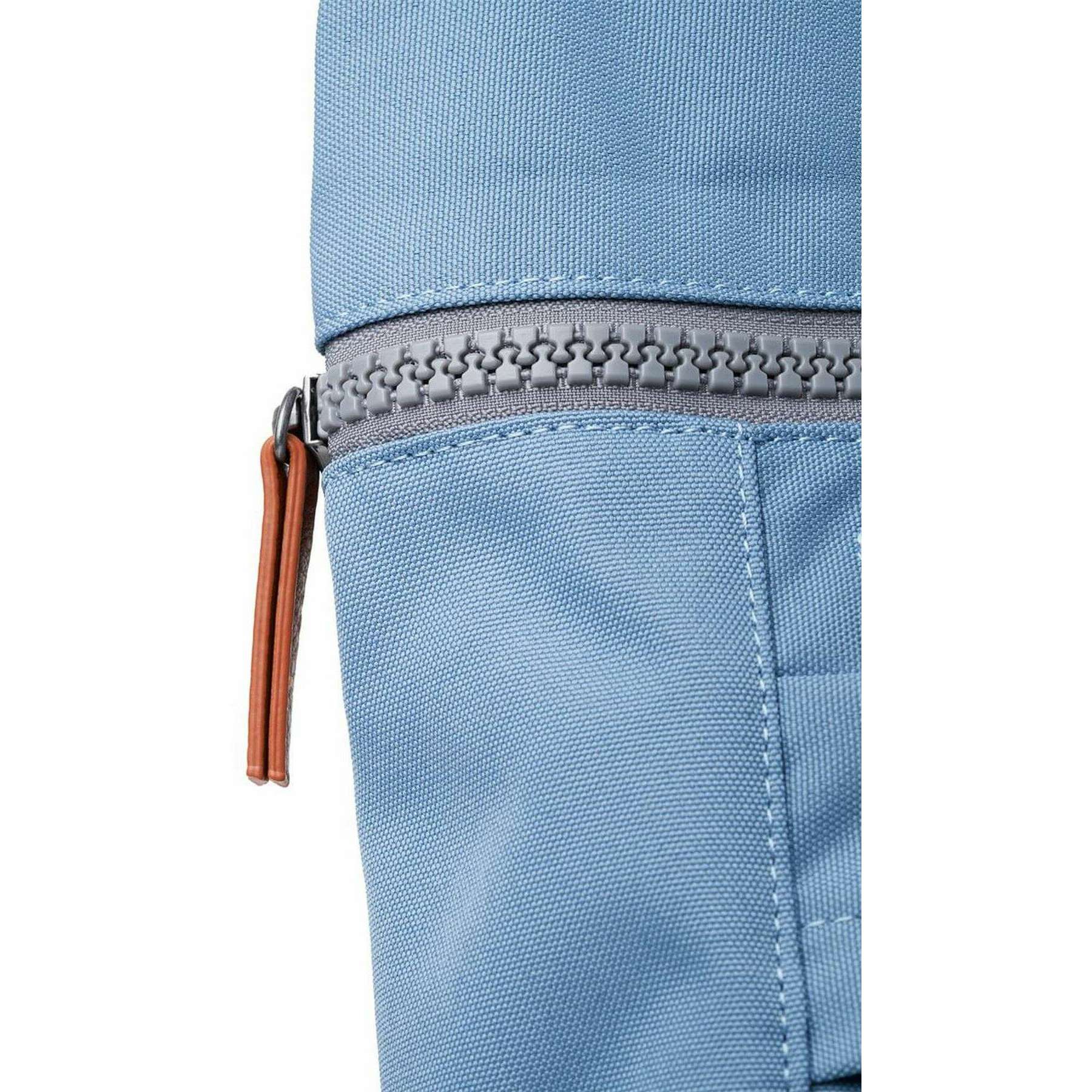 Roka Finchley A Small Recycled Canvas Backpack - Retro Blue - Image 6