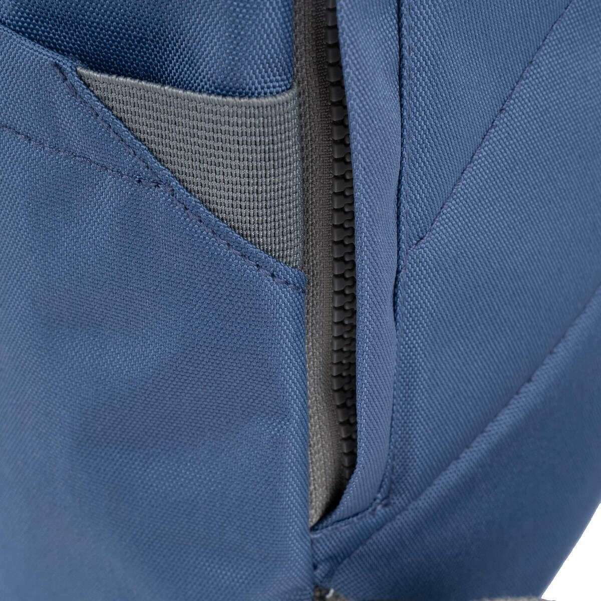 Roka Finchley A Small Sustainable Canvas Backpack - Burnt Blue - Image 6