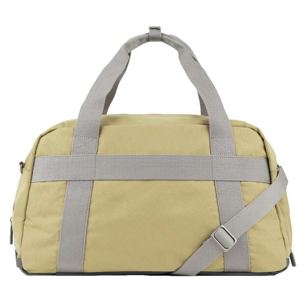Roka Gatwick Large Recycled Canvas Duffle Bag - Khaki - Image 2