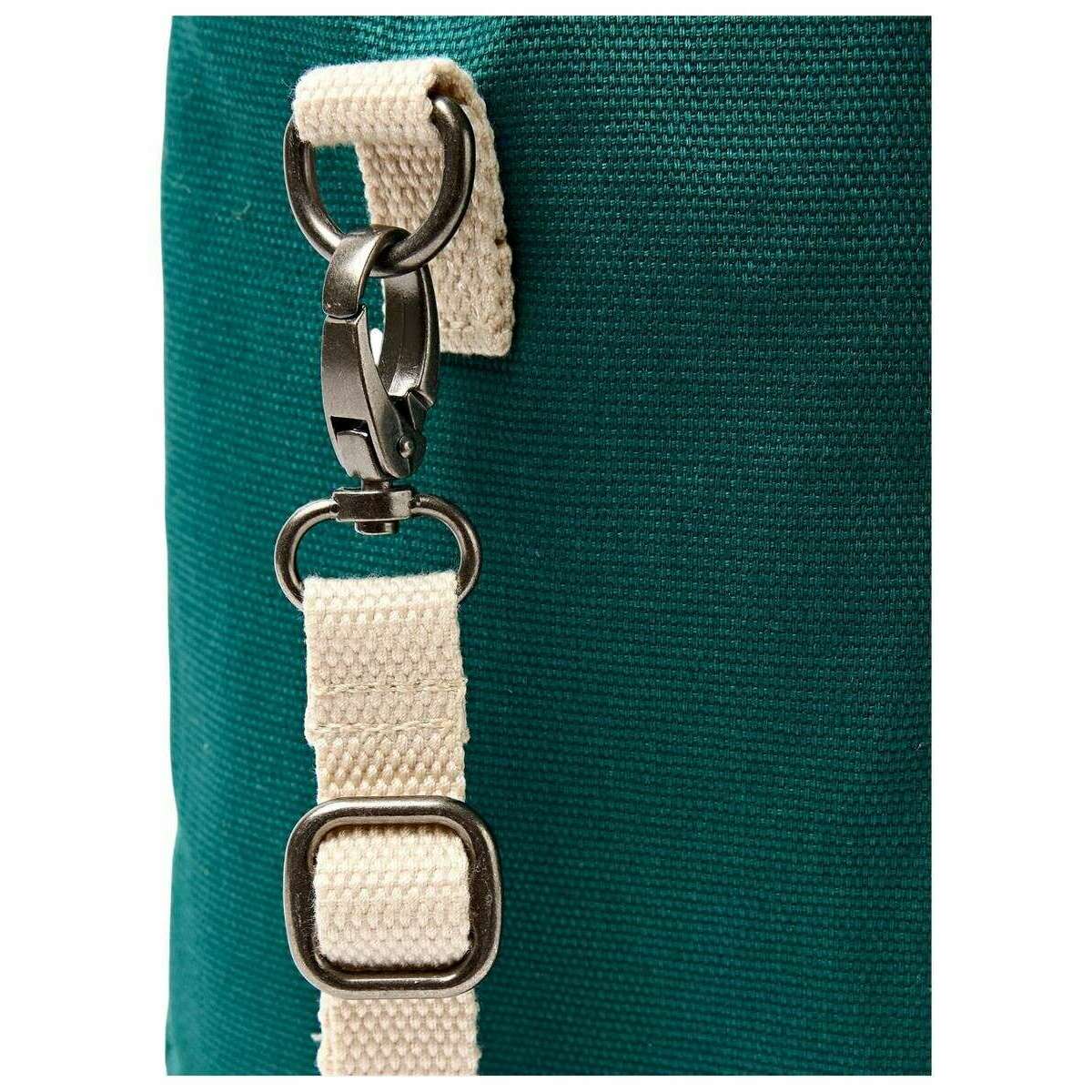 Roka Hampstead Cotton Canvas Lunch Bag - Teal Blue - Image 4