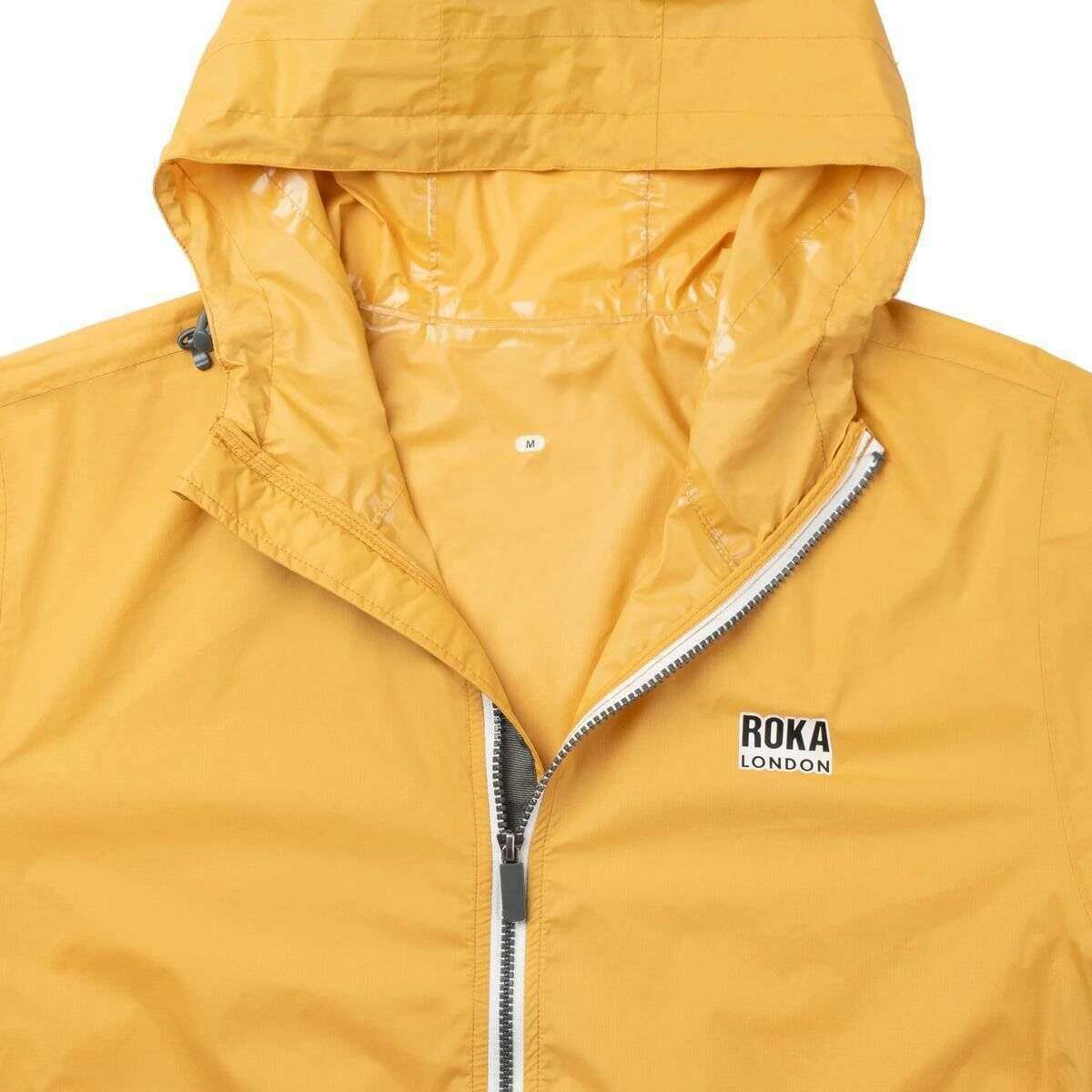 Roka Holborn Recycled Nylon Jacket - Corn Yellow - Image 4