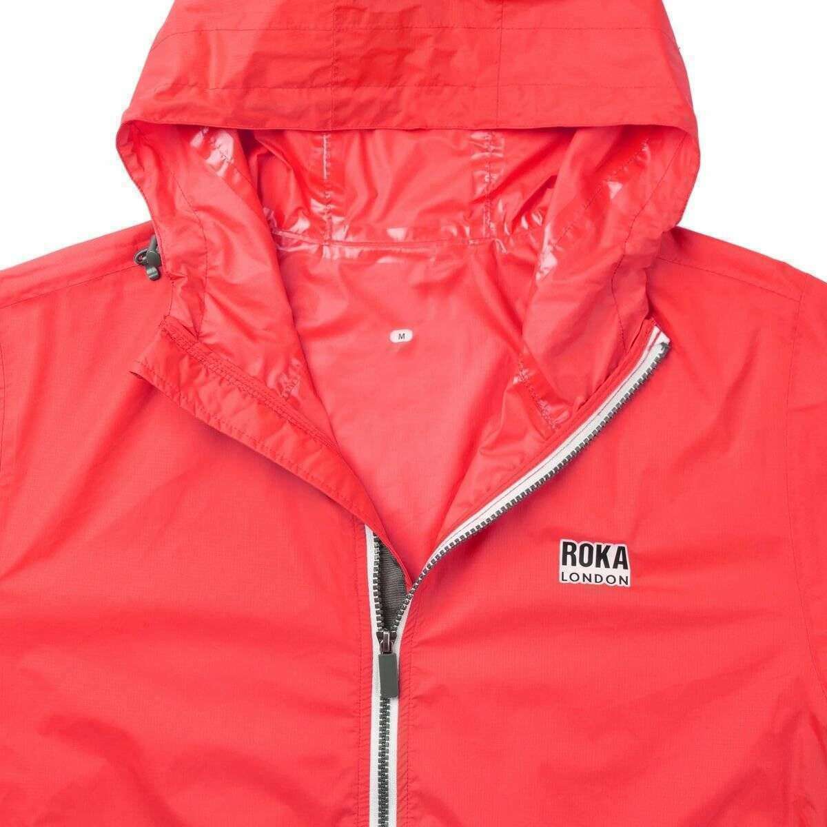 Roka Holborn Recycled Nylon Jacket - Poppy Red - Image 4