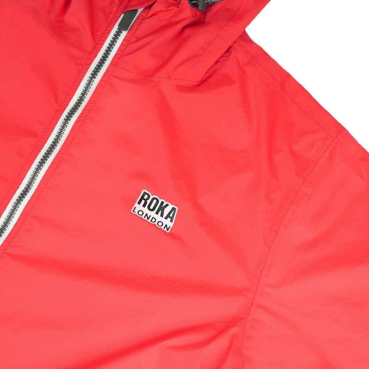 Roka Holborn Recycled Nylon Jacket - Poppy Red - Image 7
