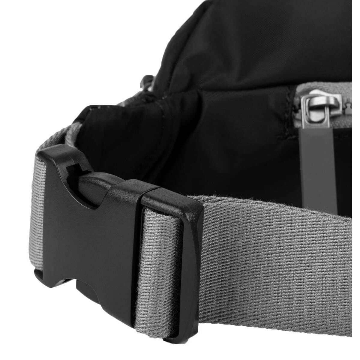 Roka Jubilee Medium Recycled Nylon Sling Bag - Black - Image 6