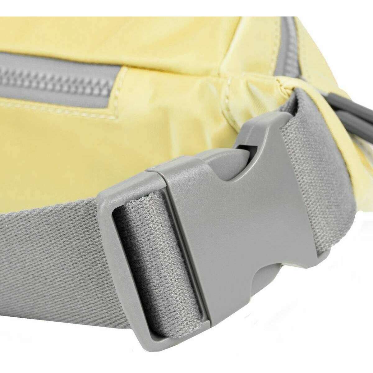 Roka Jubilee Medium Recycled Nylon Sling Bag - Citron Yellow - Image 7