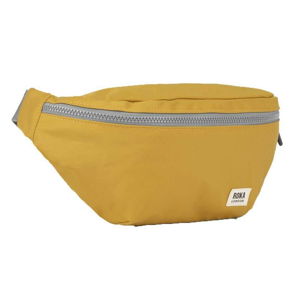 Roka Jubilee Medium Recycled Nylon Sling Bag - Corn Yellow - Image 2