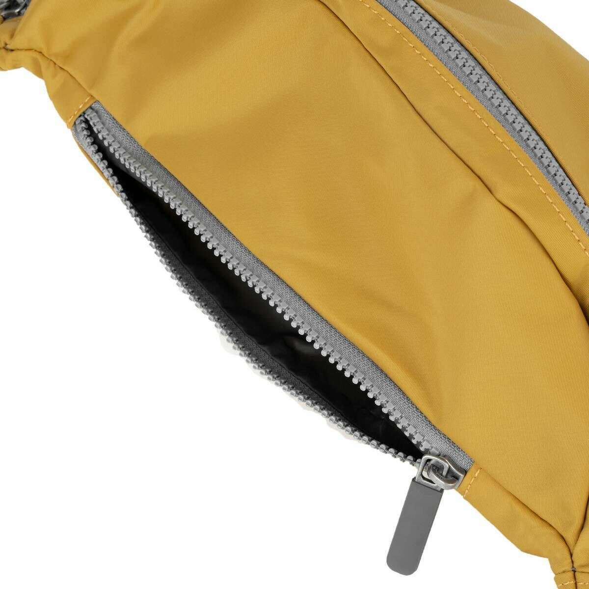 Roka Jubilee Medium Recycled Nylon Sling Bag - Corn Yellow - Image 4