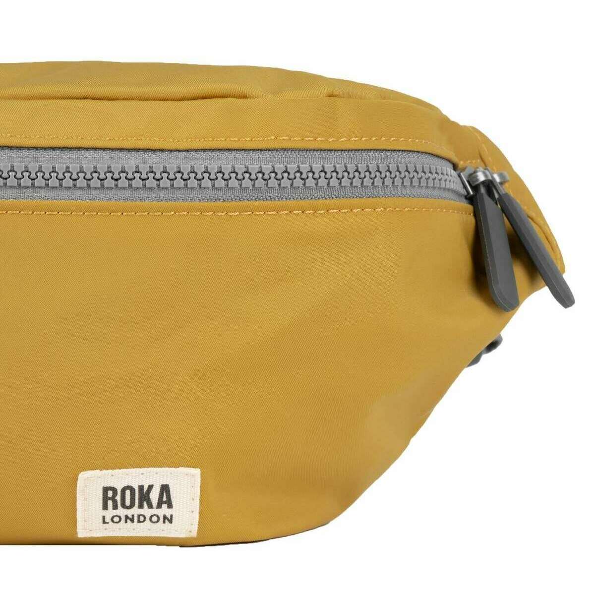 Roka Jubilee Medium Recycled Nylon Sling Bag - Corn Yellow - Image 5