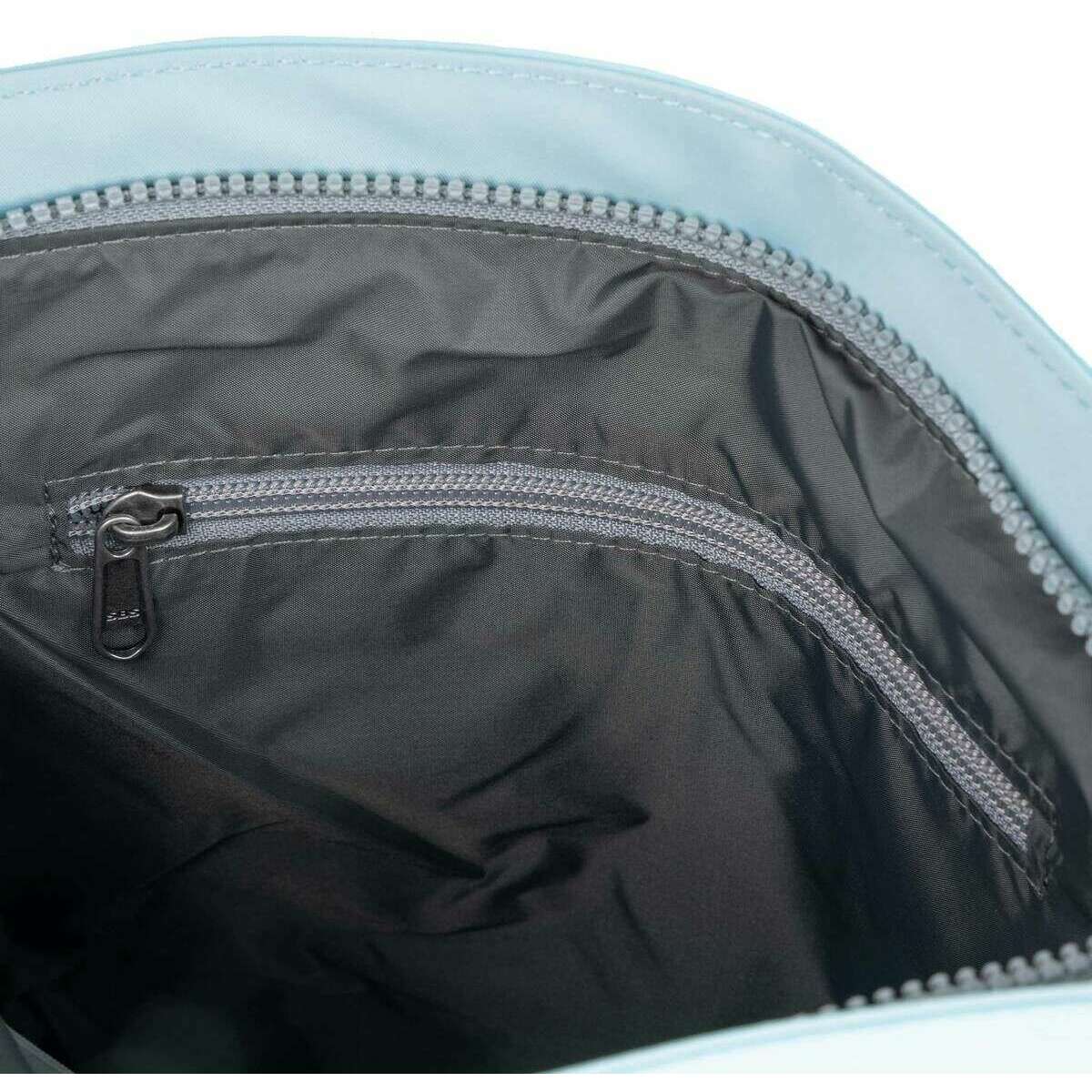 Roka Kennington B Medium Recycled Nylon Crossbody Bag - Canal Blue - Image 4