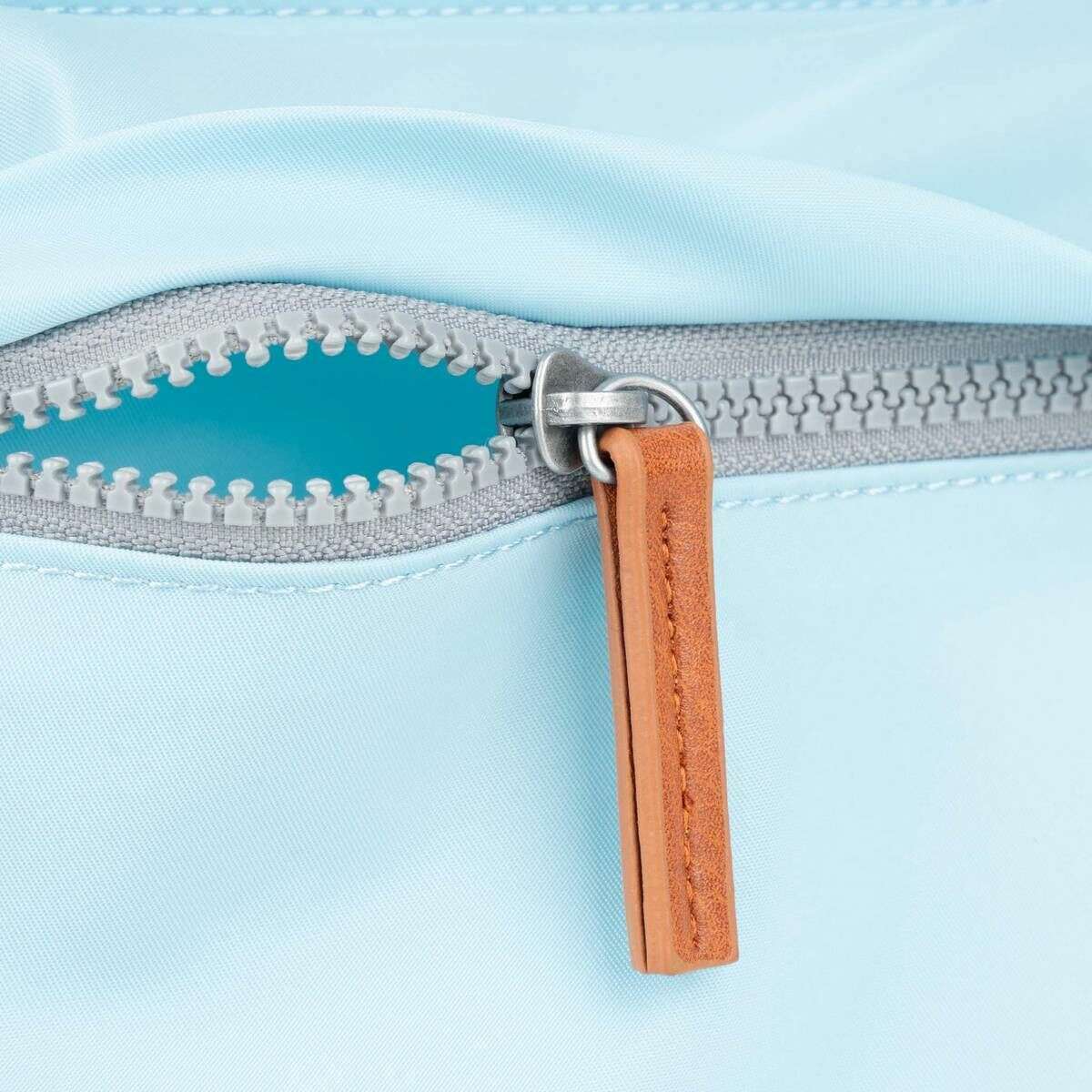 Roka Kennington B Medium Recycled Nylon Crossbody Bag - Canal Blue - Image 5