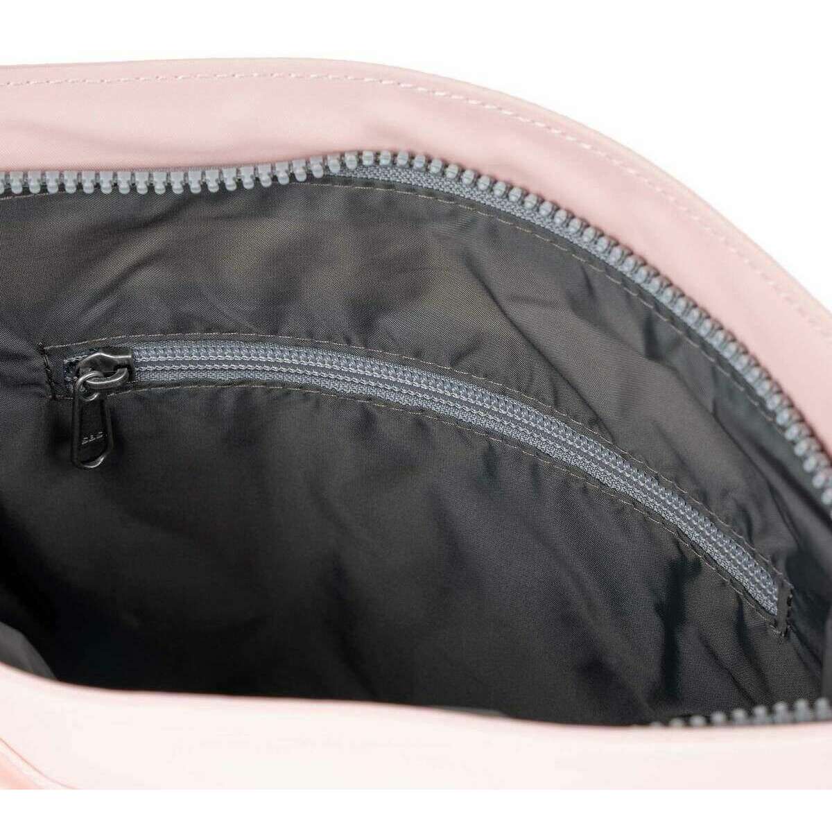 Roka Kennington B Medium Recycled Nylon Crossbody Bag - English Rose Pink - Image 4