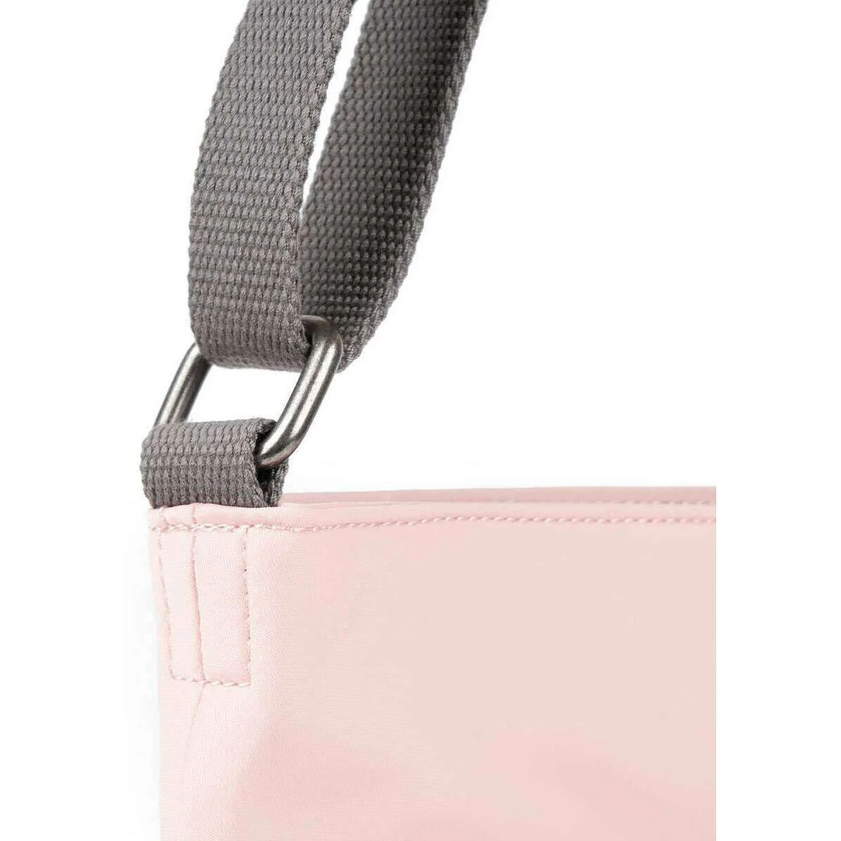 Roka Kennington B Medium Recycled Nylon Crossbody Bag - English Rose Pink - Image 5