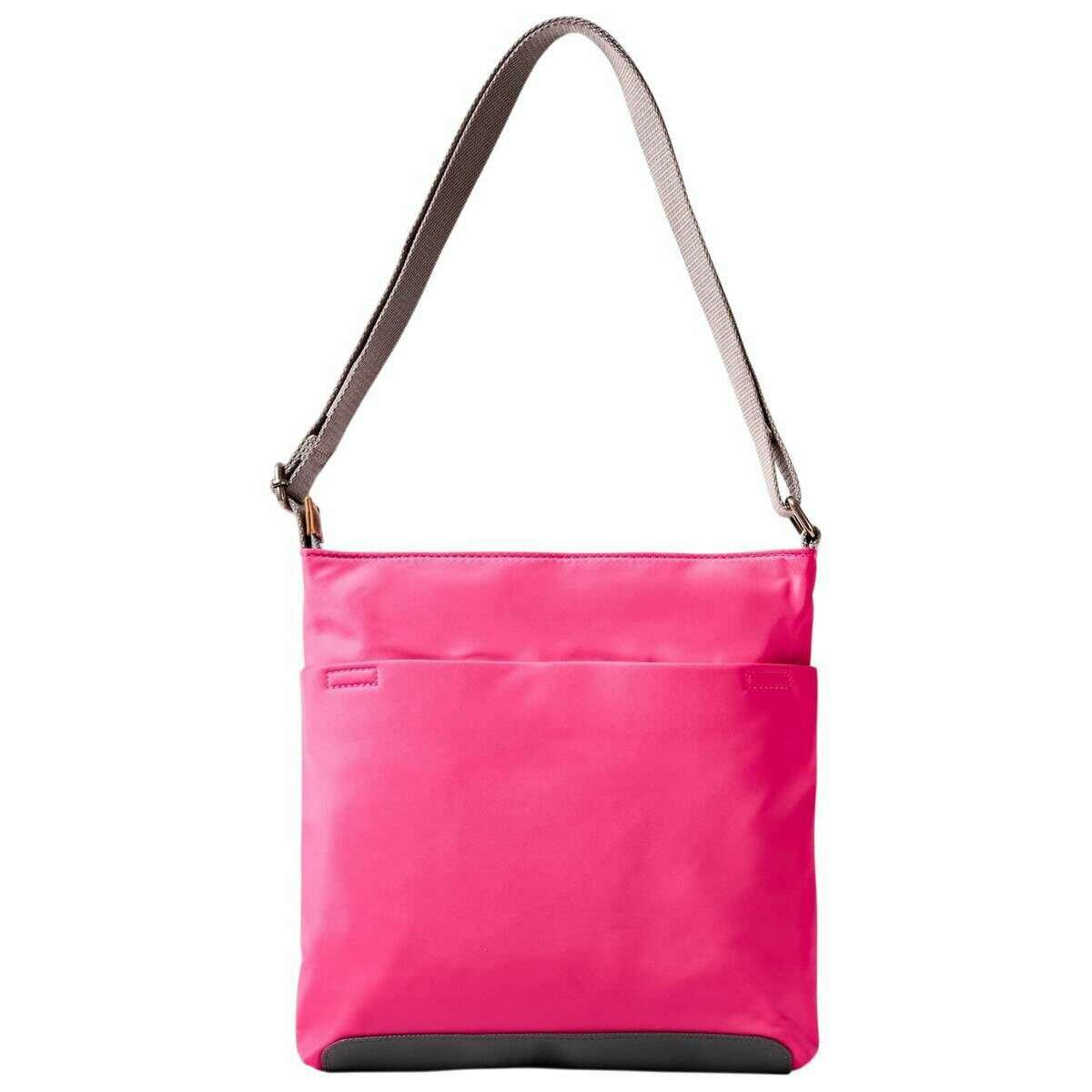 Roka Kennington B Medium Recycled Nylon Crossbody Bag - Granita Red - Image 2