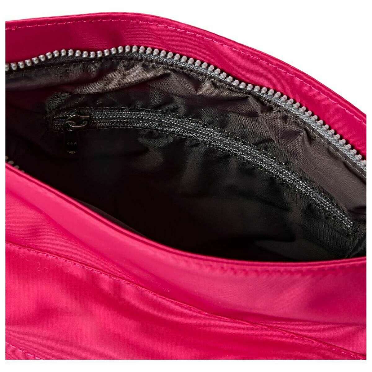 Roka Kennington B Medium Recycled Nylon Crossbody Bag - Granita Red - Image 4
