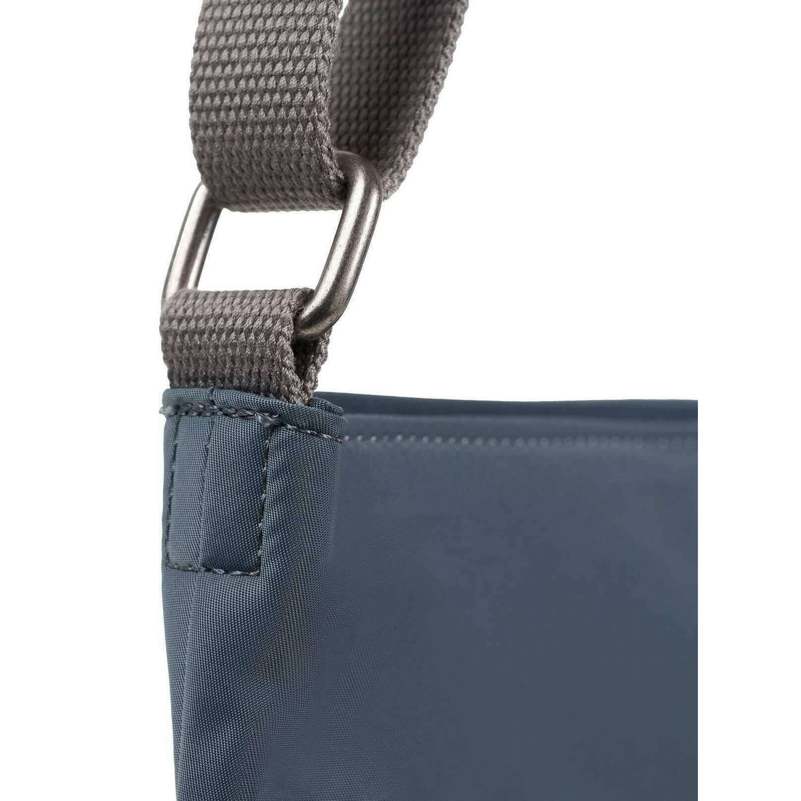 Roka Kennington B Medium Recycled Nylon Crossbody Bag - Grey Tonal - Image 5