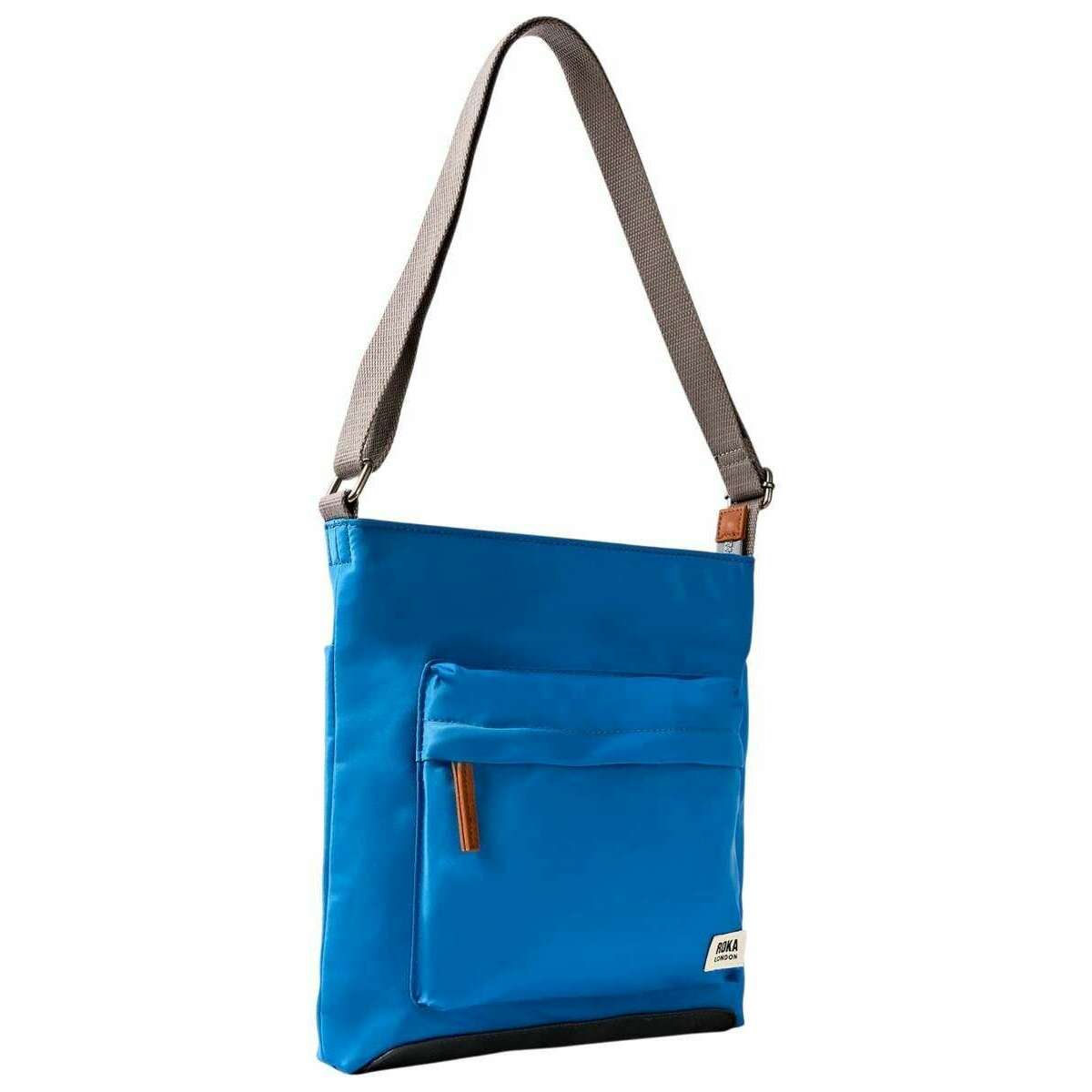 Roka Kennington B Medium Recycled Nylon Crossbody Bag - Malibu Blue - Image 3
