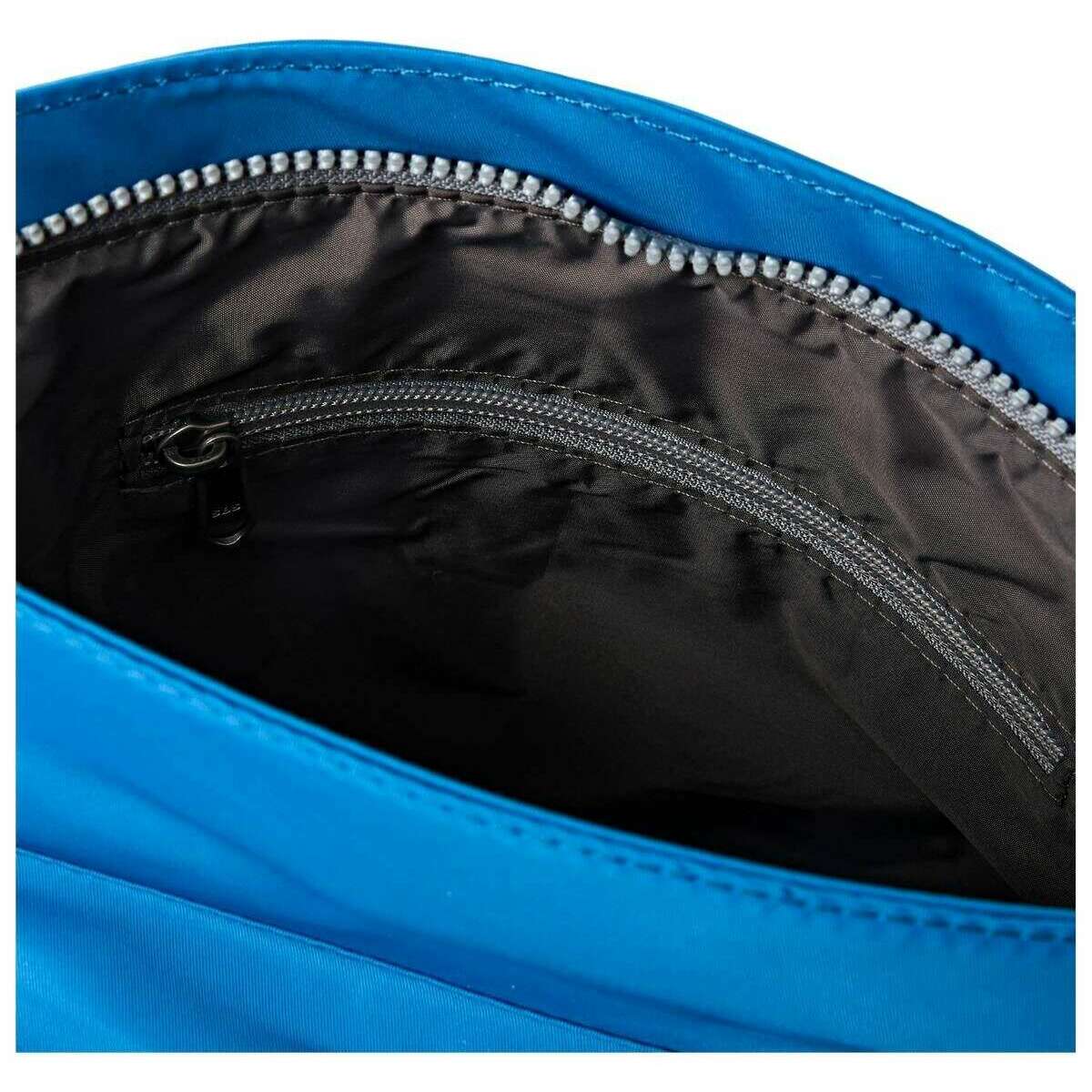 Roka Kennington B Medium Recycled Nylon Crossbody Bag - Malibu Blue - Image 4