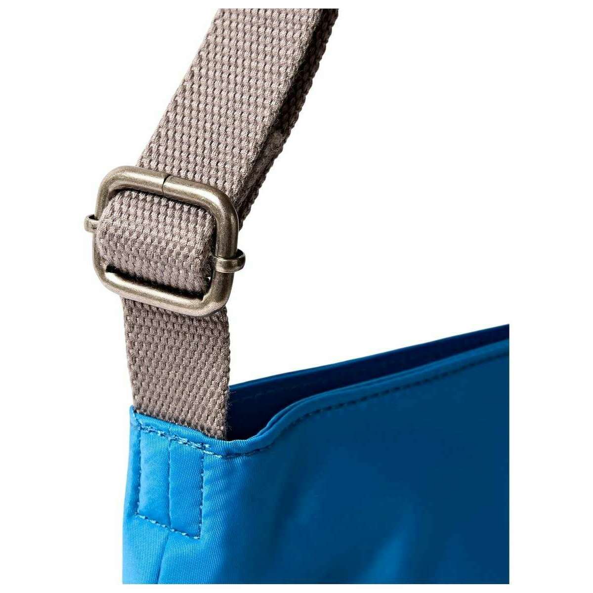 Roka Kennington B Medium Recycled Nylon Crossbody Bag - Malibu Blue - Image 6