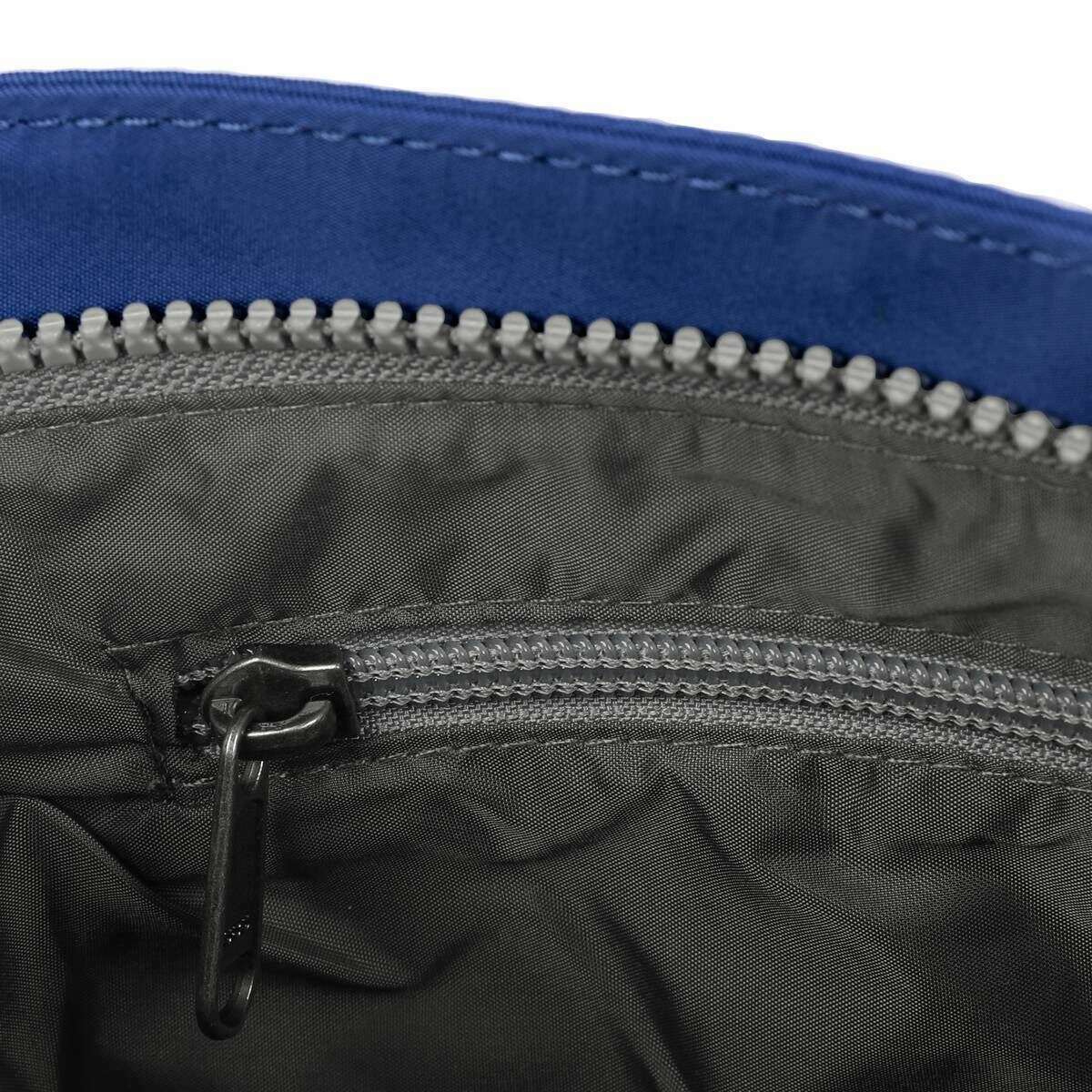 Roka Kennington B Medium Sustainable Nylon Cross Body Bag - Burnt Blue - Image 4