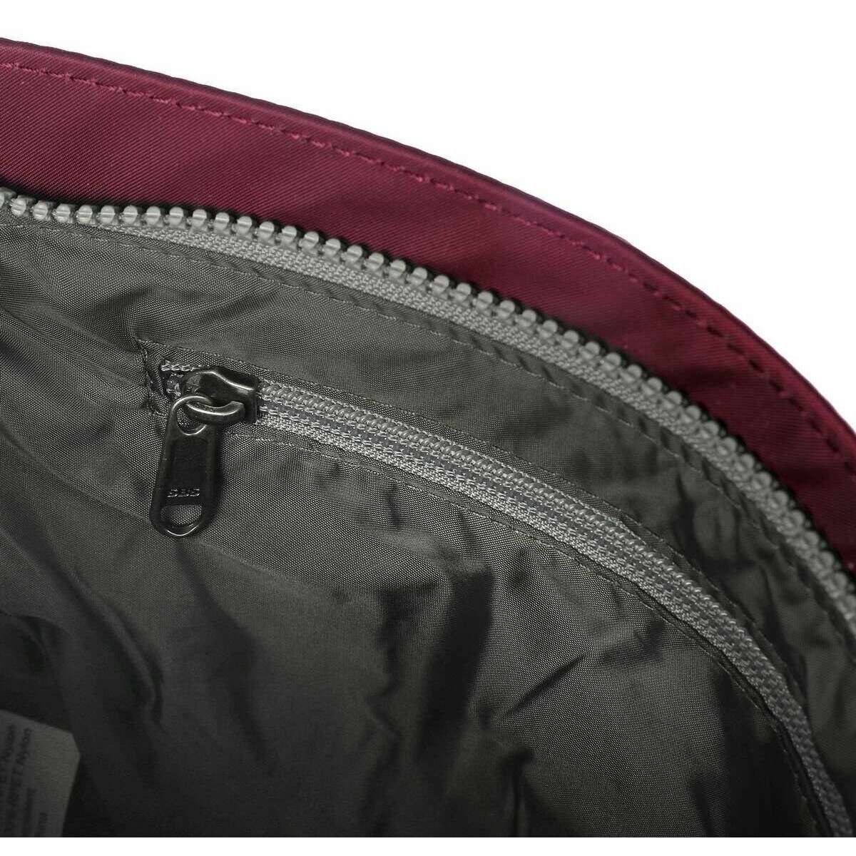 Roka Kennington B Medium Sustainable Nylon Cross Body Bag - Plum Purple - Image 4