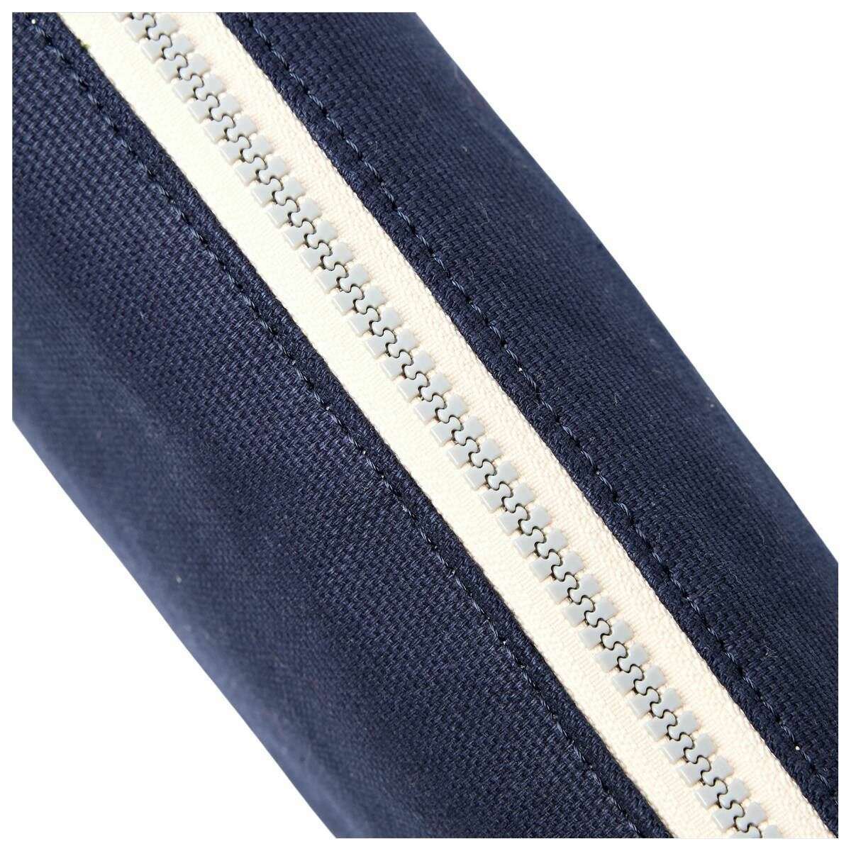 Roka Maida Vale Medium Cotton Canvas Pouch - Midnight Blue - Image 5