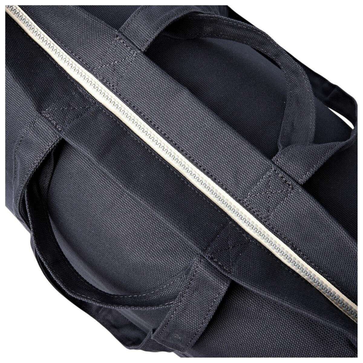 Roka Marylebone Large Cotton Canvas Tote Bag - Smoke Grey - Image 5
