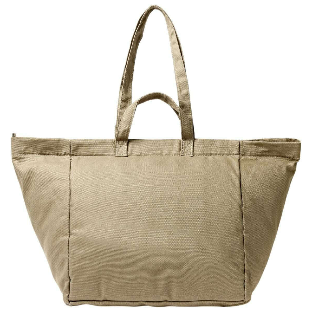 Roka Marylebone Large Cotton Canvas Tote Bag - Taupe Beige - Image 2