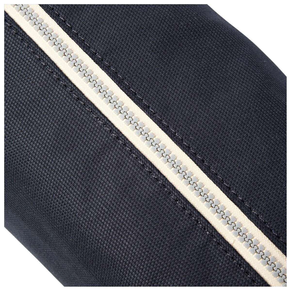 Roka Mayfair Small Cotton Canvas Wash Bag - Smoke Grey - Image 5