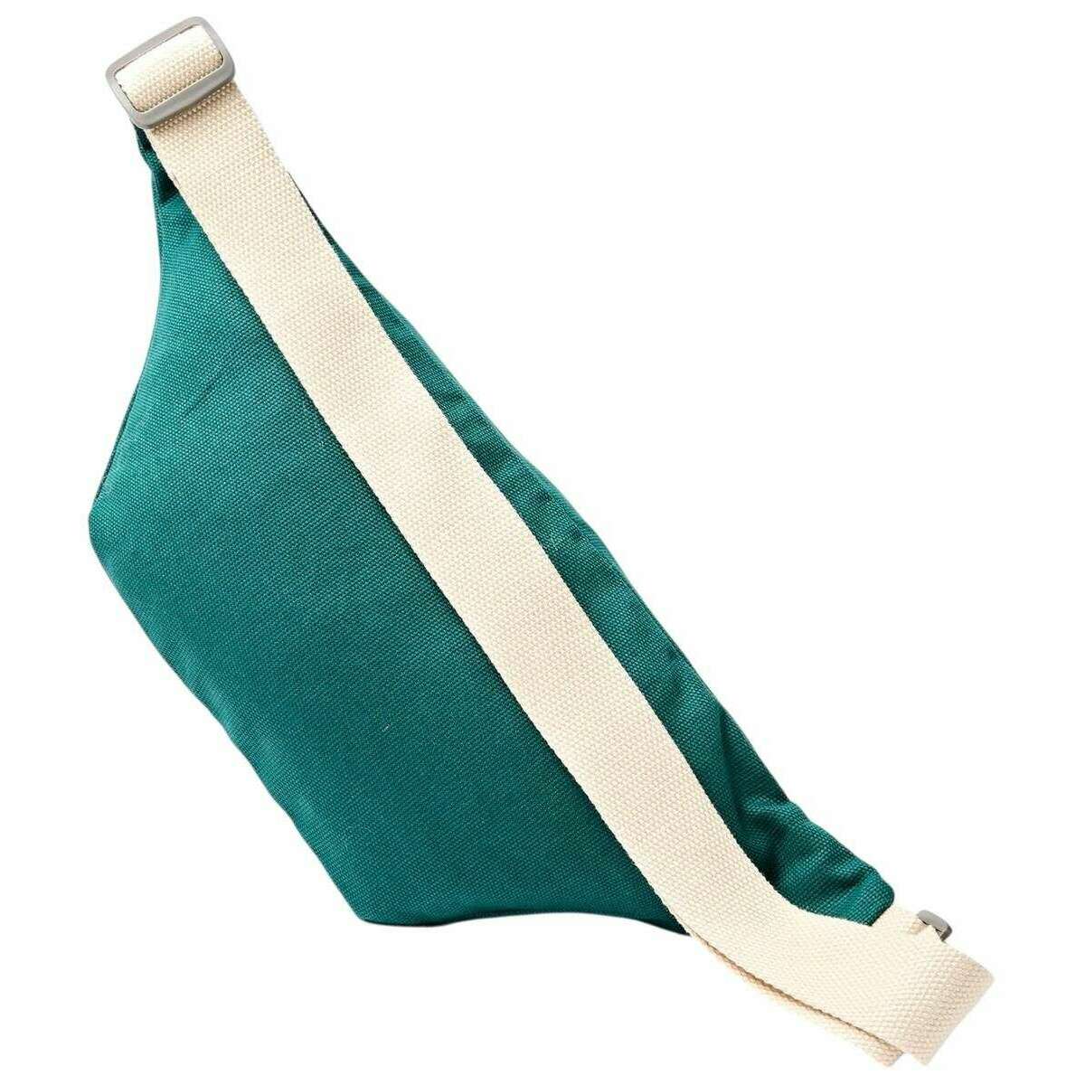 Roka Mill Hill Small Cotton Canvas Crossbody Bag - Teal Blue - Image 4