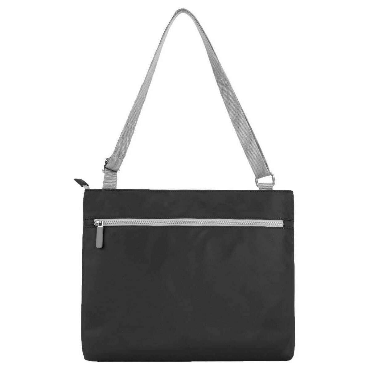 Roka Moorgate M Medium Recycled Nylon Crossbody Bag - Black - Image 2