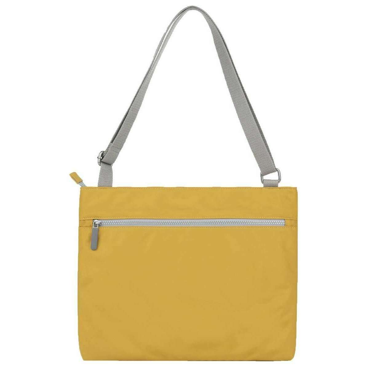 Roka Moorgate M Medium Recycled Nylon Crossbody Bag - Corn Yellow - Image 2