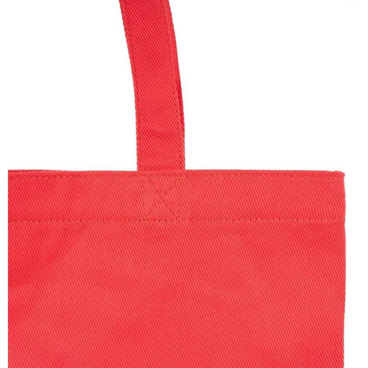 Roka Notting Hill Small Tote Bag - Raspberry Red/Blue - Image 4