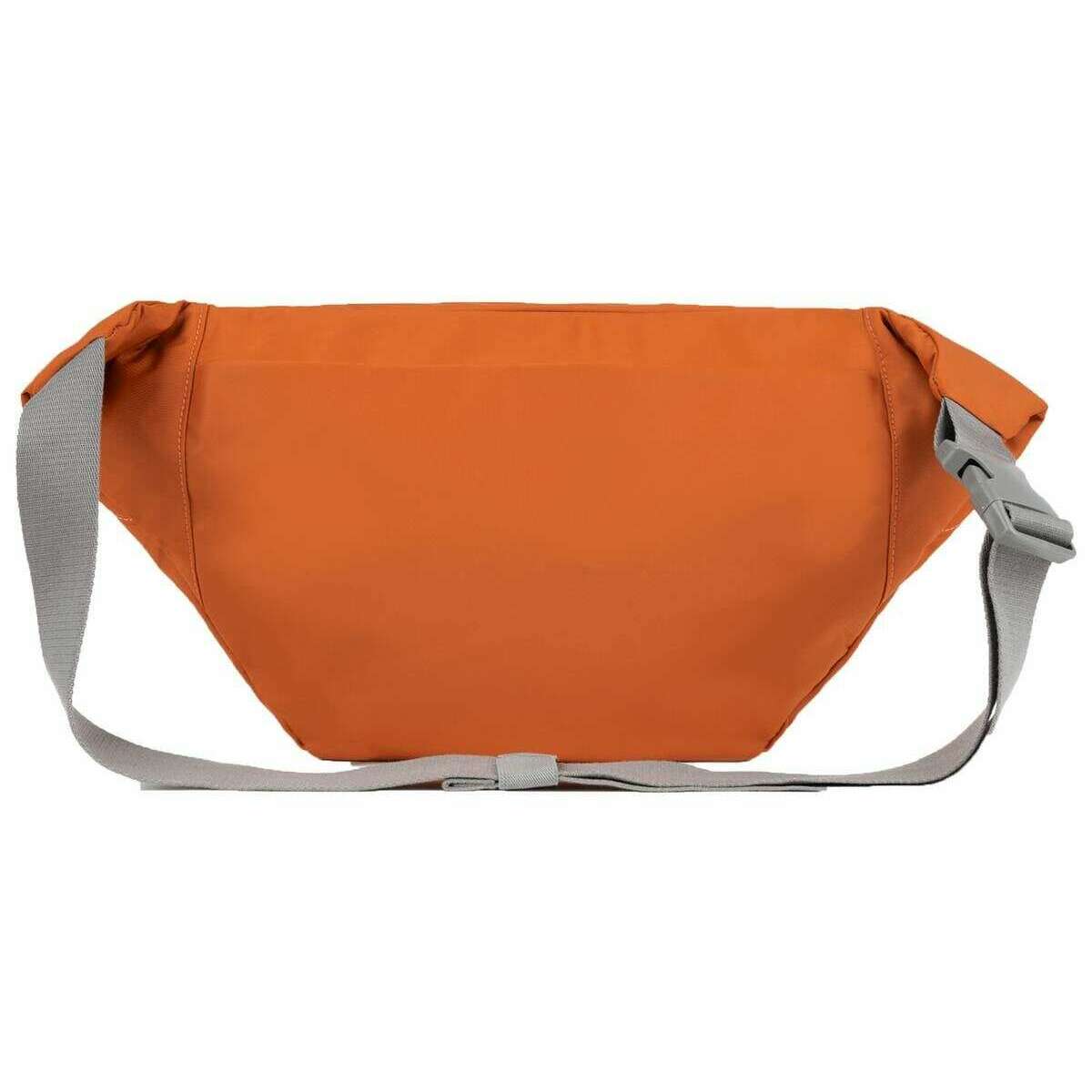 Roka Oval M XL Recycled Nylon Sling Bag - Burnt Orange - Image 2