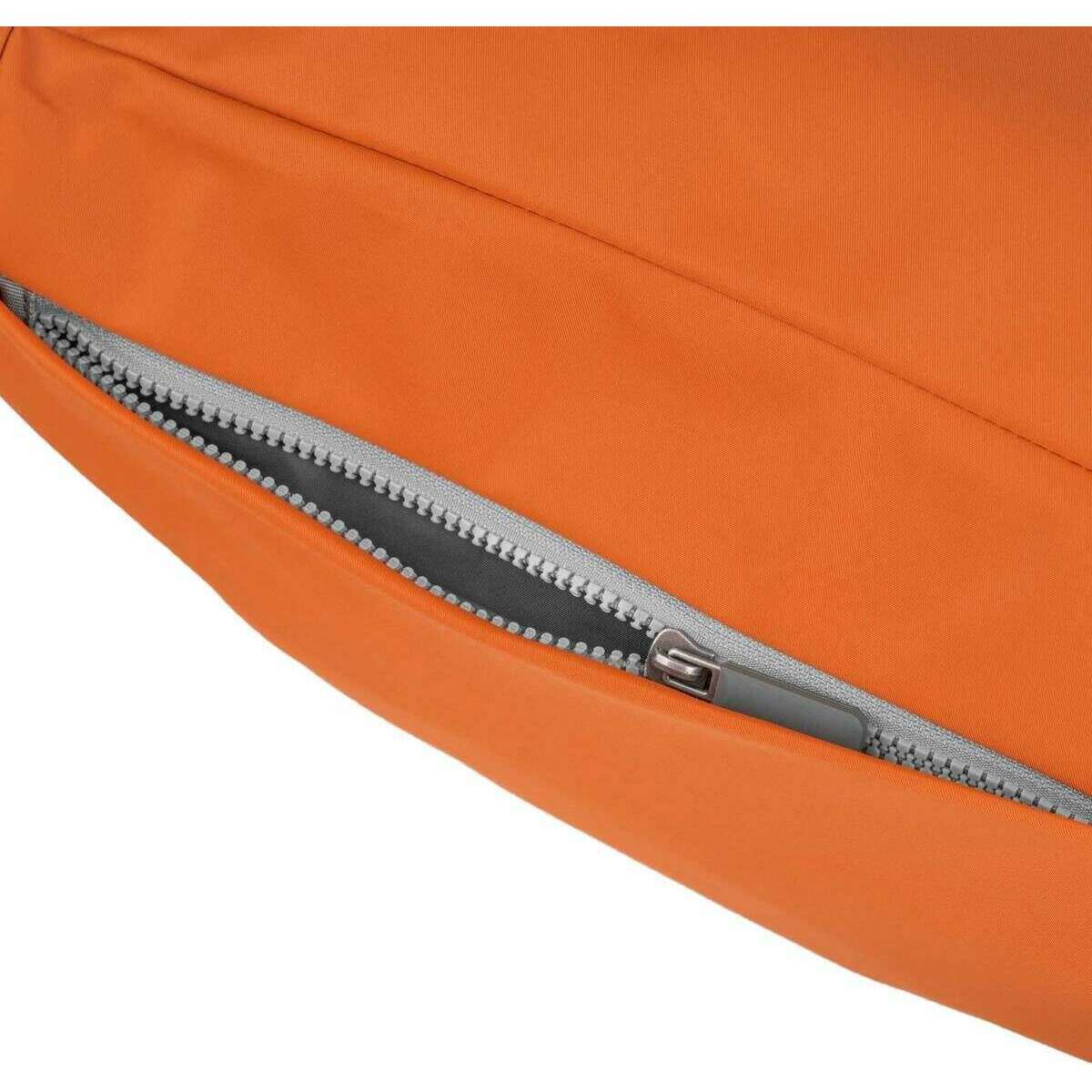 Roka Oval M XL Recycled Nylon Sling Bag - Burnt Orange - Image 5