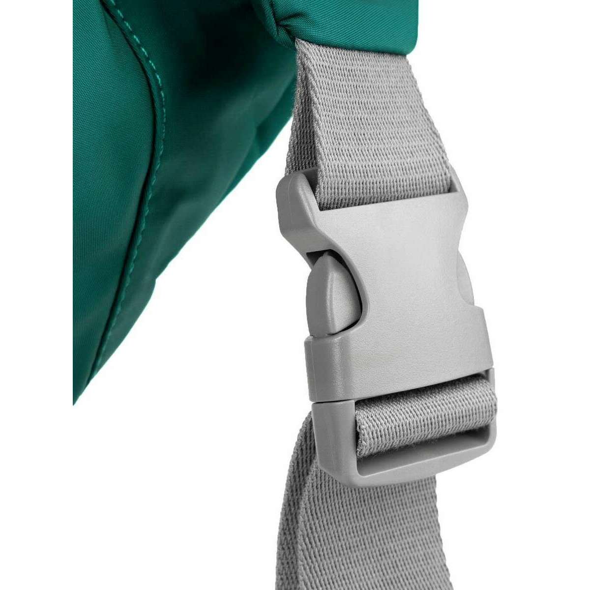Roka Oval M XL Recycled Nylon Sling Bag - Teal - Image 6