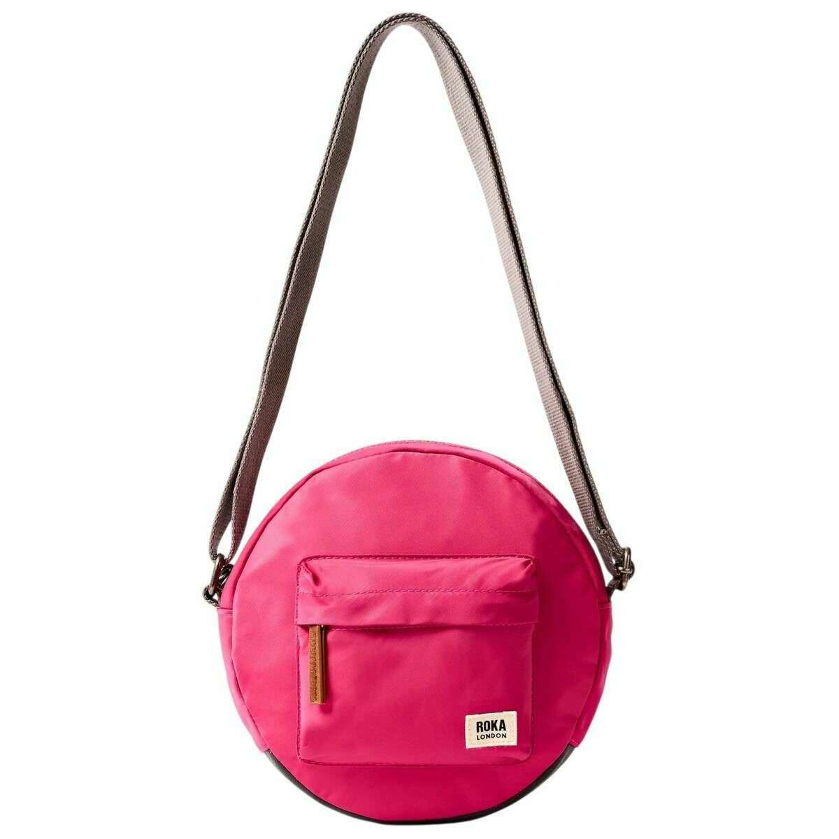 Roka Paddington B Small Recycled Nylon Crossbody Bag - Granita Red