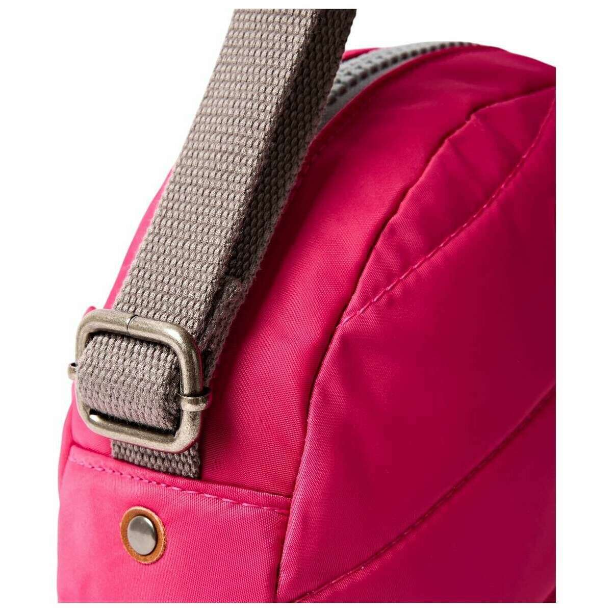 Roka Paddington B Small Recycled Nylon Crossbody Bag - Granita Red - Image 6