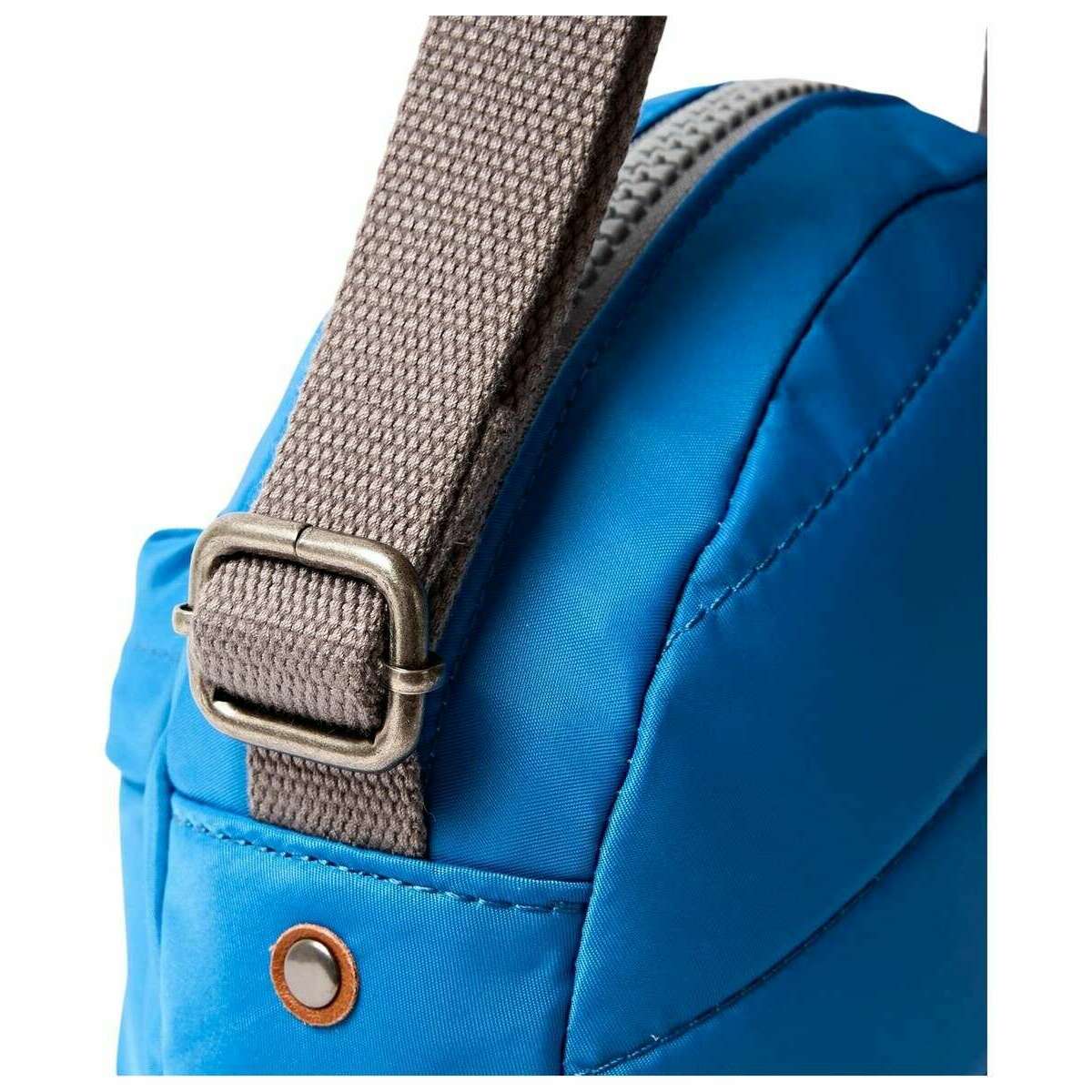 Roka Paddington B Small Recycled Nylon Crossbody Bag - Malibu Blue - Image 6