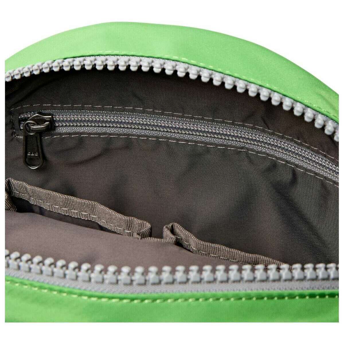 Roka Paddington B Small Recycled Nylon Crossbody Bag - Online Lime Green - Image 4